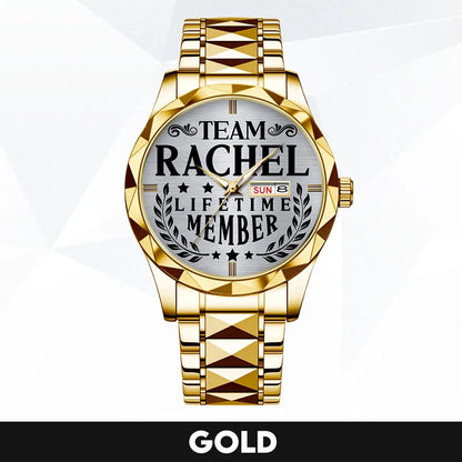 RACHEL 13K1-437 Luxury Alloy-Men Watch, Personalized Premium Gift for Anniversary