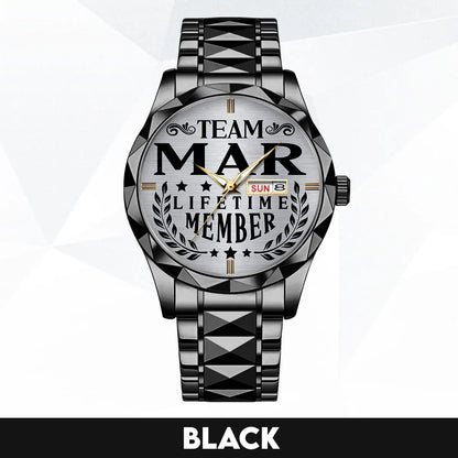 MAR 13K1-437 Luxury Alloy-Men Watch, Personalized Premium Gift for Anniversary