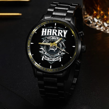 HARRY 13K1-447 – Personalized Name Watch “If Can’t Fix It, No One Can”