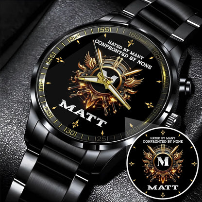 Hated By Many Confronted By None Sword Watch MATT M1-W13