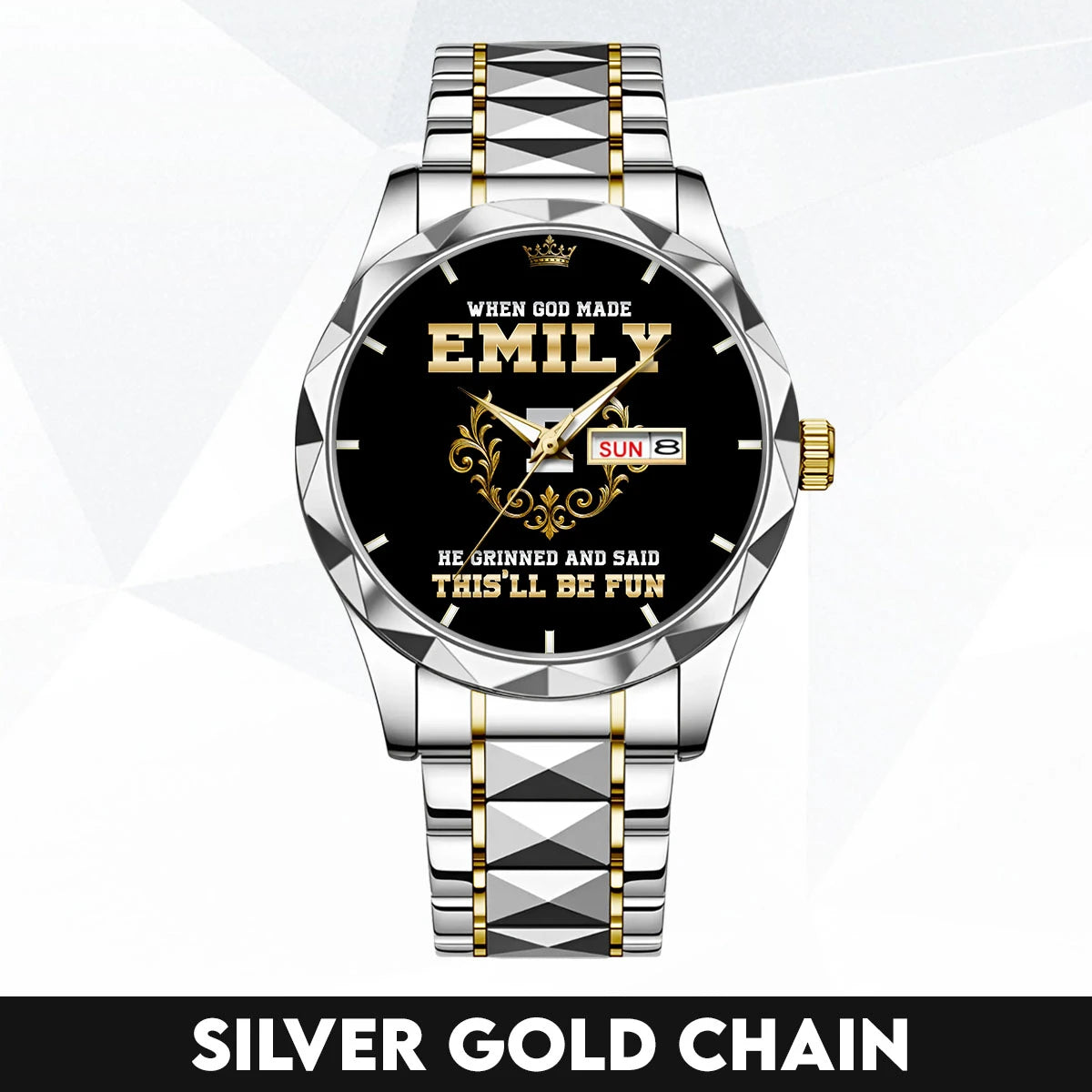 God Made Your Name Royal Watch EMILY M1-W14