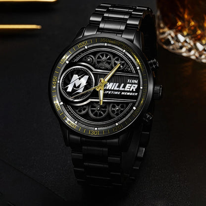 MILLER 13K1-441 Personalized Watch, Premium Gift for Anniversary