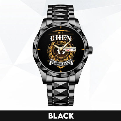 CHEN 13K1-434 Luxury Alloy-Men Watch, Personalized Premium Gift for Anniversary