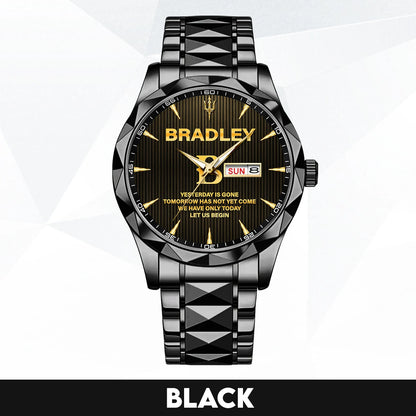 Yesterday Is Gone Mother Teresa Quote Watch BRADLEY M1-W38