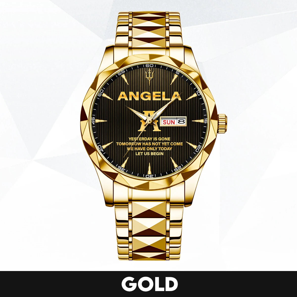 Yesterday Is Gone Mother Teresa Quote Watch ANGELA M1-W38
