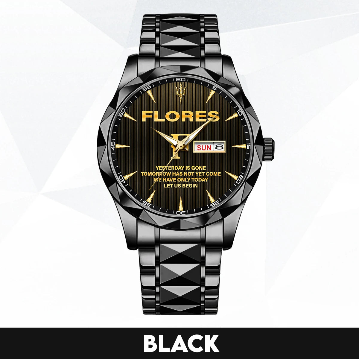 Yesterday Is Gone Mother Teresa Quote Watch FLORES M1-W38