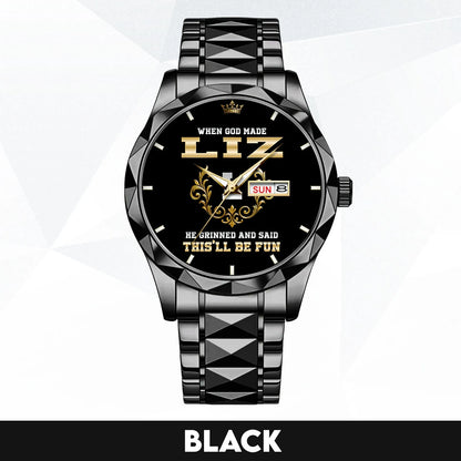 God Made Your Name Royal Watch LIZ M1-W14