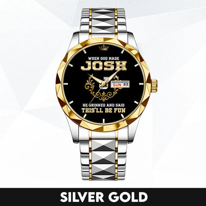 God Made Your Name Royal Watch JOSH M1-W14