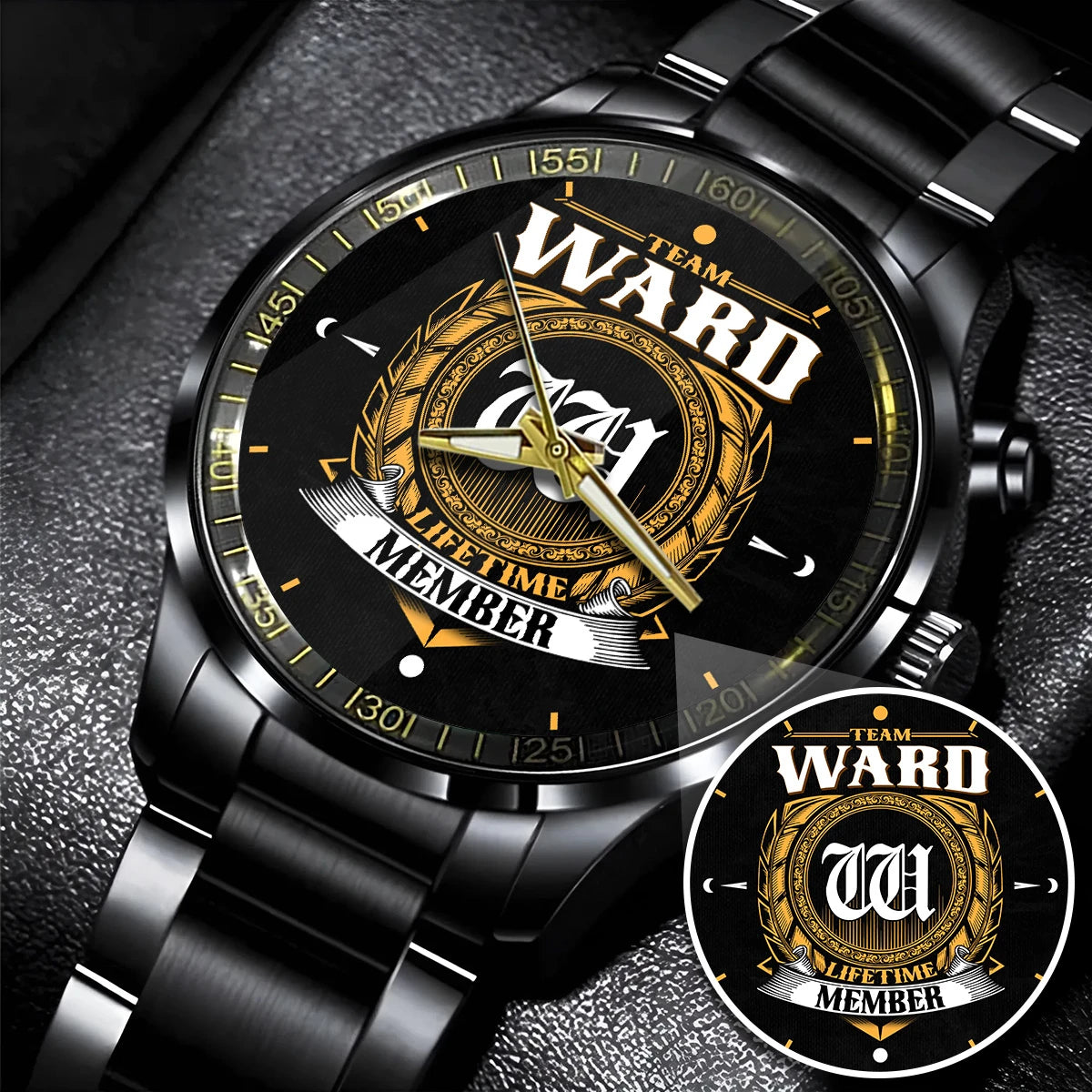 WARD 13K1-445 Personalized Watch, Premium Gift for Anniversary