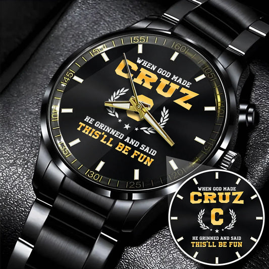 When God Made He Grinned And Said This'll Be Fun Watch CRUZ M1-W7