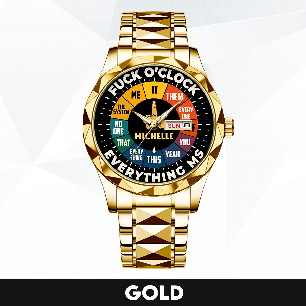 MICHELLE 13K1-438 Luxury Alloy-Men Watch, Personalized Premium Gift for Anniversary