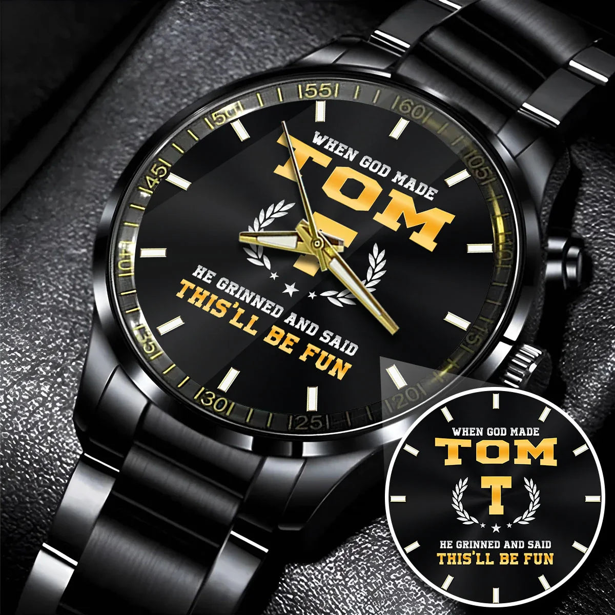 When God Made He Grinned And Said This'll Be Fun Watch TOM M1-W7