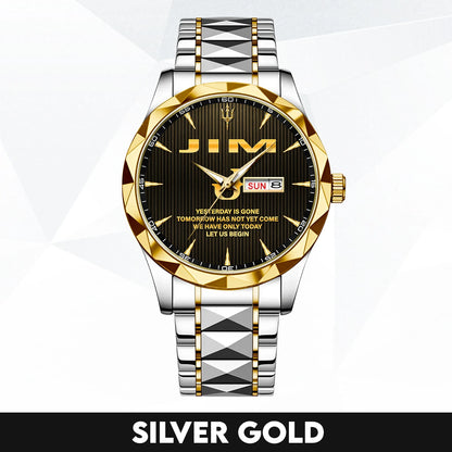 Yesterday Is Gone Mother Teresa Quote Watch JIM M1-W38