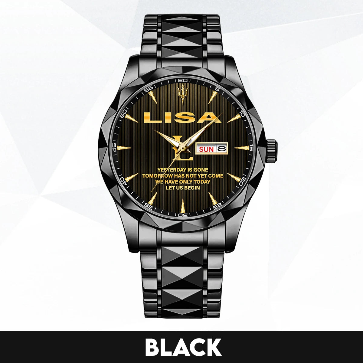 Yesterday Is Gone Mother Teresa Quote Watch LISA M1-W38