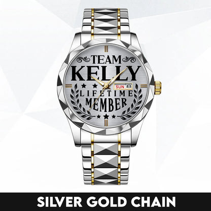 KELLY 13K1-437 Luxury Alloy-Men Watch, Personalized Premium Gift for Anniversary