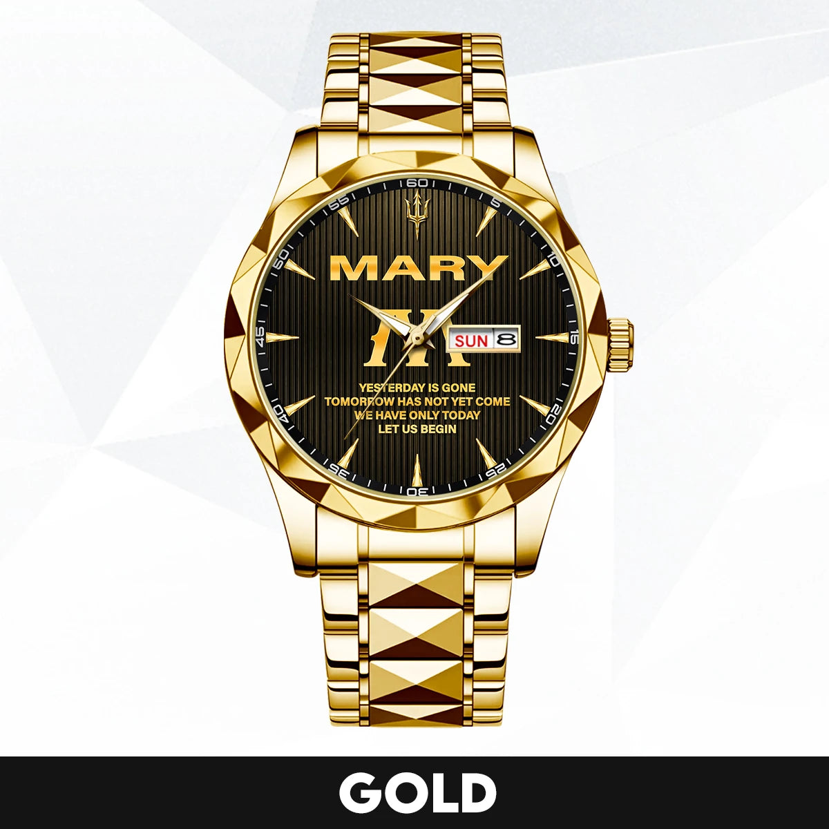 Yesterday Is Gone Mother Teresa Quote Watch MARY M1-W38