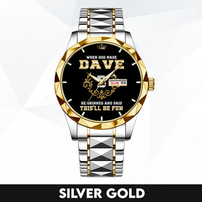 God Made Your Name Royal Watch DAVE M1-W14